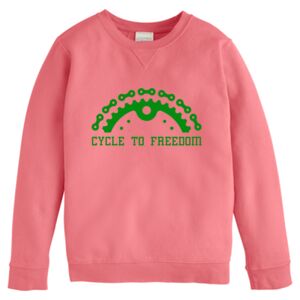 Garment-Dyed Youth Crewneck Sweatshirt Thumbnail
