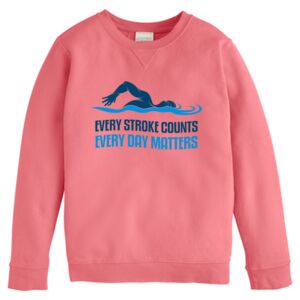 Garment-Dyed Youth Crewneck Sweatshirt Thumbnail