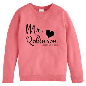 Garment-Dyed Youth Crewneck Sweatshirt Thumbnail