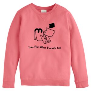 Garment-Dyed Youth Crewneck Sweatshirt Thumbnail