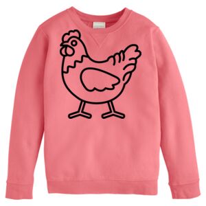 Garment-Dyed Youth Crewneck Sweatshirt Thumbnail