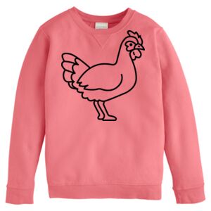 Garment-Dyed Youth Crewneck Sweatshirt Thumbnail