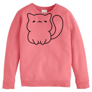 Garment-Dyed Youth Crewneck Sweatshirt Thumbnail