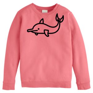 Garment-Dyed Youth Crewneck Sweatshirt Thumbnail