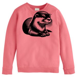 Garment-Dyed Youth Crewneck Sweatshirt Thumbnail