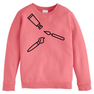 Garment-Dyed Youth Crewneck Sweatshirt Thumbnail