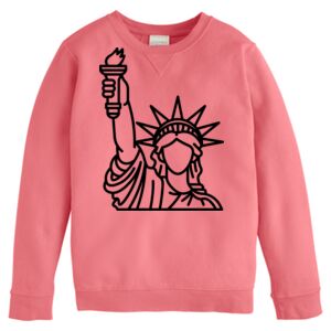 Garment-Dyed Youth Crewneck Sweatshirt Thumbnail