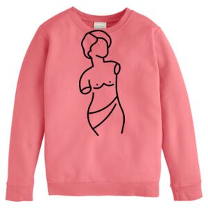 Garment-Dyed Youth Crewneck Sweatshirt Thumbnail