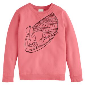 Garment-Dyed Youth Crewneck Sweatshirt Thumbnail