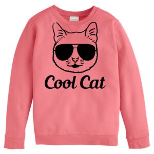 Garment-Dyed Youth Crewneck Sweatshirt Thumbnail