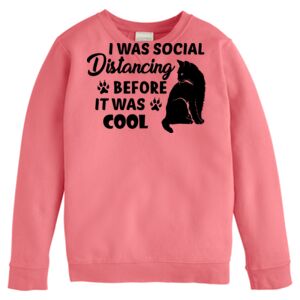 Garment-Dyed Youth Crewneck Sweatshirt Thumbnail