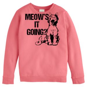 Garment-Dyed Youth Crewneck Sweatshirt Thumbnail