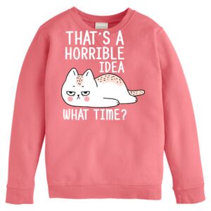 Garment-Dyed Youth Crewneck Sweatshirt Thumbnail