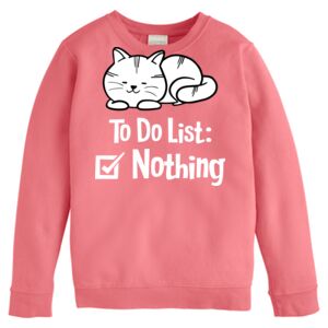 Garment-Dyed Youth Crewneck Sweatshirt Thumbnail