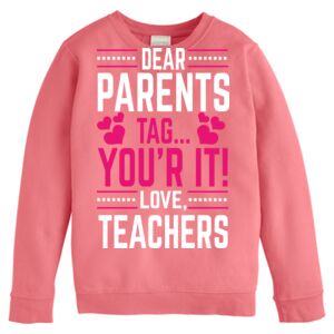 Garment-Dyed Youth Crewneck Sweatshirt Thumbnail