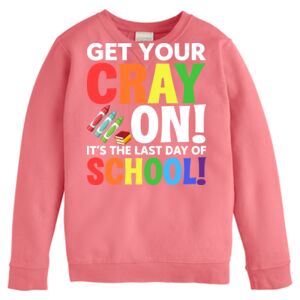 Garment-Dyed Youth Crewneck Sweatshirt Thumbnail