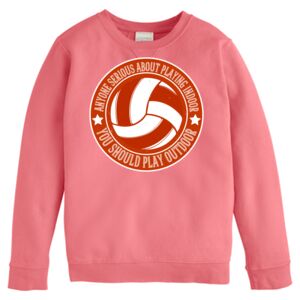 Garment-Dyed Youth Crewneck Sweatshirt Thumbnail