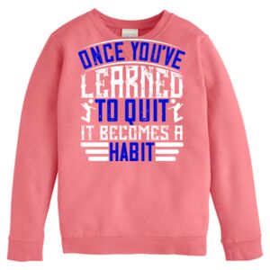 Garment-Dyed Youth Crewneck Sweatshirt Thumbnail