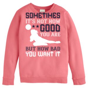 Garment-Dyed Youth Crewneck Sweatshirt Thumbnail