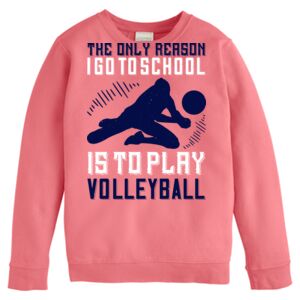 Garment-Dyed Youth Crewneck Sweatshirt Thumbnail