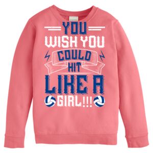 Garment-Dyed Youth Crewneck Sweatshirt Thumbnail