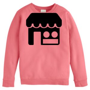 Garment-Dyed Youth Crewneck Sweatshirt Thumbnail