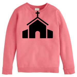 Garment-Dyed Youth Crewneck Sweatshirt Thumbnail