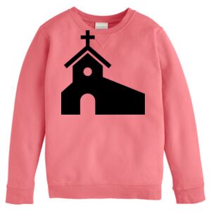 Garment-Dyed Youth Crewneck Sweatshirt Thumbnail
