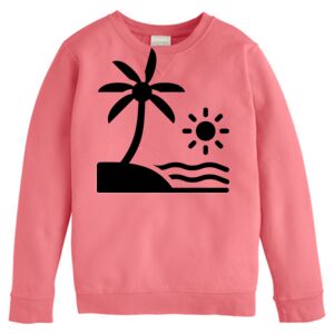 Garment-Dyed Youth Crewneck Sweatshirt Thumbnail