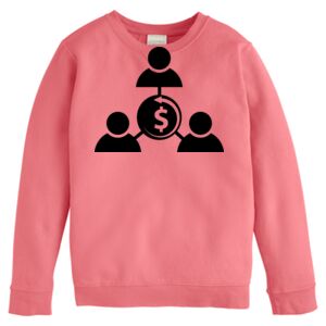 Garment-Dyed Youth Crewneck Sweatshirt Thumbnail