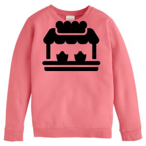 Garment-Dyed Youth Crewneck Sweatshirt Thumbnail