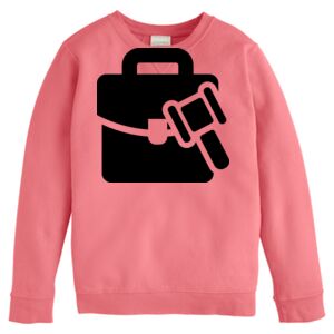 Garment-Dyed Youth Crewneck Sweatshirt Thumbnail
