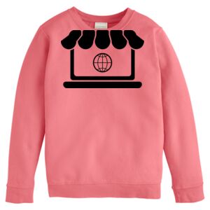 Garment-Dyed Youth Crewneck Sweatshirt Thumbnail