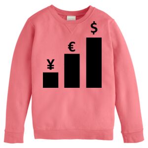Garment-Dyed Youth Crewneck Sweatshirt Thumbnail