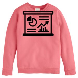 Garment-Dyed Youth Crewneck Sweatshirt Thumbnail