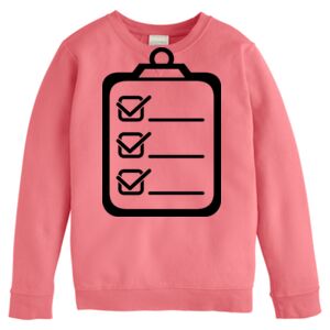 Garment-Dyed Youth Crewneck Sweatshirt Thumbnail