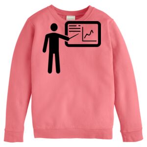 Garment-Dyed Youth Crewneck Sweatshirt Thumbnail