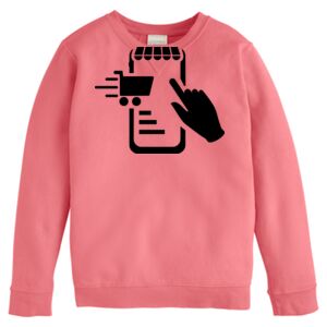Garment-Dyed Youth Crewneck Sweatshirt Thumbnail