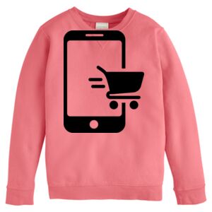 Garment-Dyed Youth Crewneck Sweatshirt Thumbnail