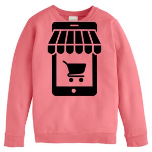 Garment-Dyed Youth Crewneck Sweatshirt Thumbnail