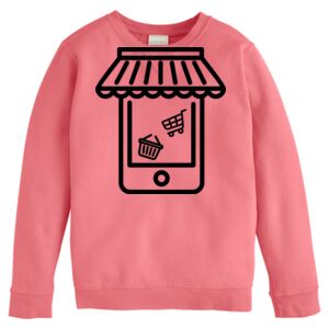 Garment-Dyed Youth Crewneck Sweatshirt Thumbnail