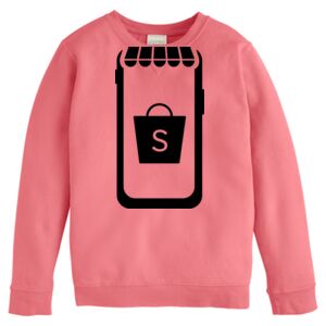 Garment-Dyed Youth Crewneck Sweatshirt Thumbnail