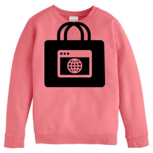 Garment-Dyed Youth Crewneck Sweatshirt Thumbnail