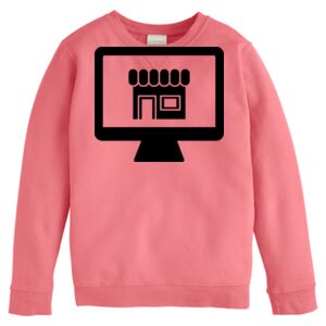 Garment-Dyed Youth Crewneck Sweatshirt Thumbnail