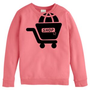 Garment-Dyed Youth Crewneck Sweatshirt Thumbnail