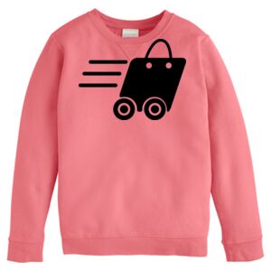 Garment-Dyed Youth Crewneck Sweatshirt Thumbnail