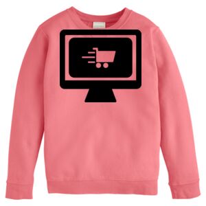 Garment-Dyed Youth Crewneck Sweatshirt Thumbnail
