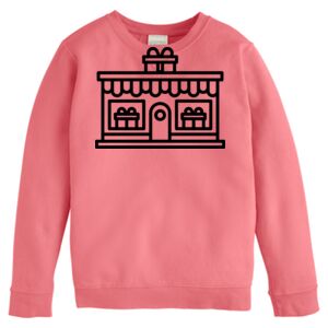 Garment-Dyed Youth Crewneck Sweatshirt Thumbnail