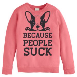 Garment-Dyed Youth Crewneck Sweatshirt Thumbnail