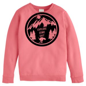 Garment-Dyed Youth Crewneck Sweatshirt Thumbnail